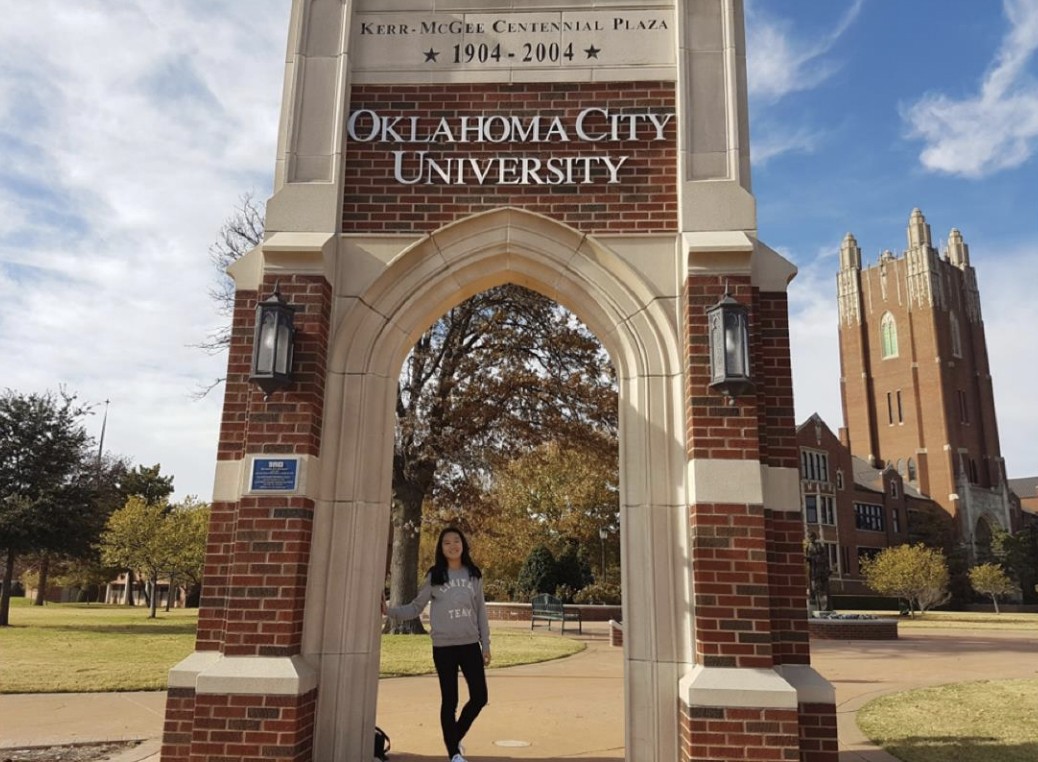 美國奧克拉荷馬市大學交換：孫育慧
